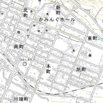 654266 上川 （かみかわ Kamikawa）, 地形図