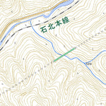 654267 中越 （なかこし Nakakoshi）, 地形図