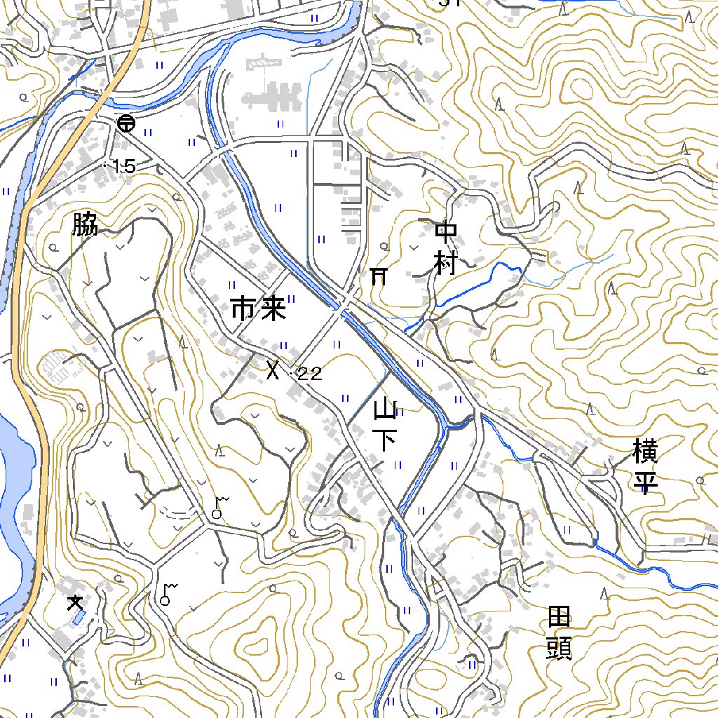 473002 加世田 （かせだ Kaseda）, 地形図 Map by Pacific Spatial