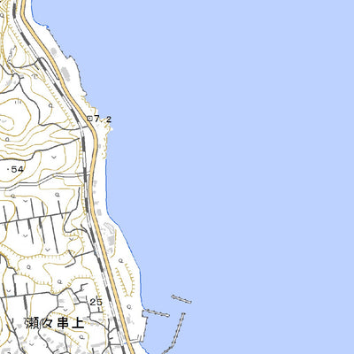 473014 瀬々串 （せせくし Sesekushi）, 地形図