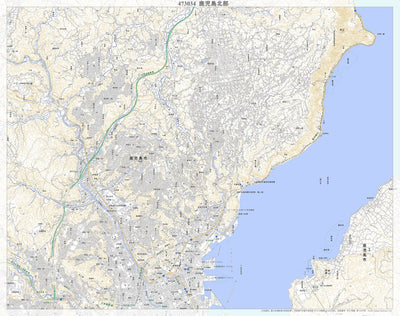 473034 鹿児島北部 （かごしまほくぶ Kagoshimahokubu）, 地形図