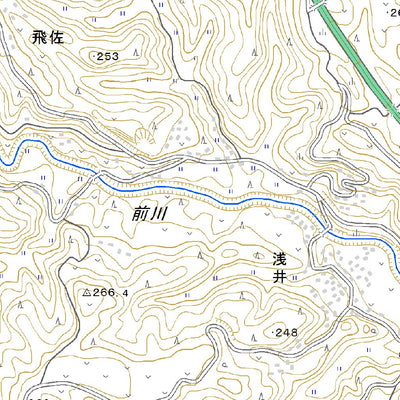 473037 岩川 （いわがわ Iwagawa）, 地形図