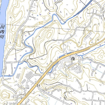 473063 宮之城 （みやのじょう Miyanojo）, 地形図