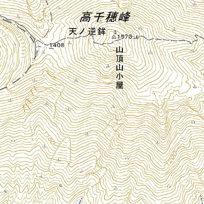 473067 高千穂峰 （たかちほのみね Takachihonomine）, 地形図