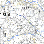 473077 日向小林 （ひゅうがこばやし Hyugakobayashi）, 地形図