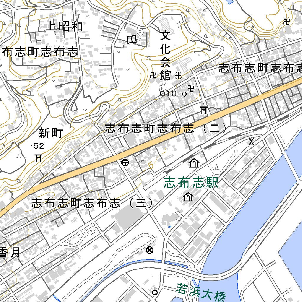 【レア】日本の地誌 8 近畿圏 473110 志布志 （しぶし Shibushi）, 地形図 Map by Pacific