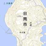 473123 油津 （あぶらつ Aburatsu）, 地形図