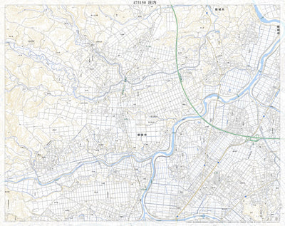 473150 庄内 （しょうない Shonai）, 地形図
