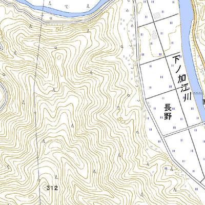 493227 下ノ加江 （しものかえ Shimonokae）, 地形図