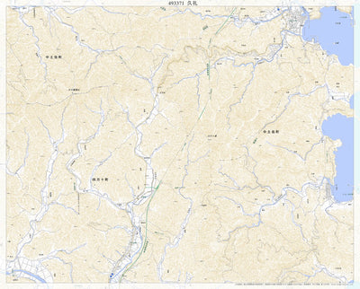493371 久礼 （くれ Kure）, 地形図
