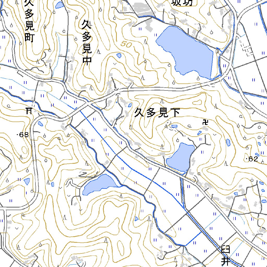 533216 平田 （ひらた Hirata）, 地形図 Map by Pacific Spatial