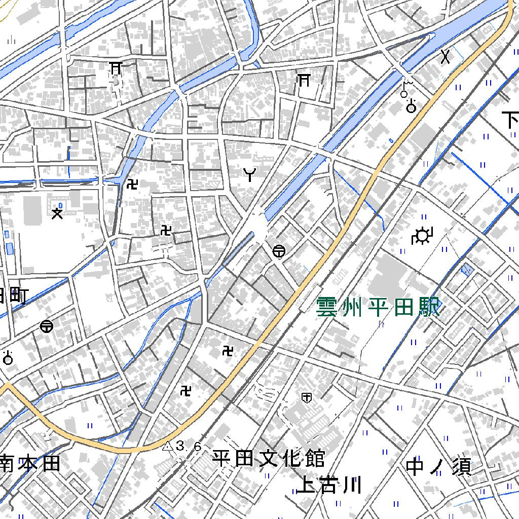 533216 平田 （ひらた Hirata）, 地形図 Map by Pacific Spatial