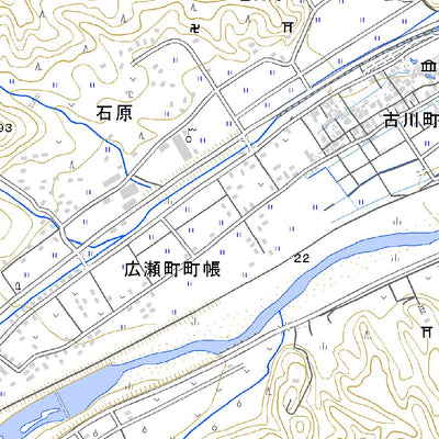 533301 広瀬 （ひろせ Hirose）, 地形図