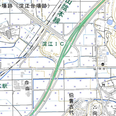 533313 淀江 （よどえ Yodoe）, 地形図