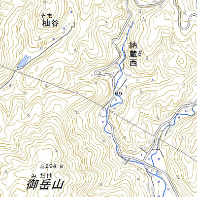 533320 加賀 （かか Kaka）, 地形図