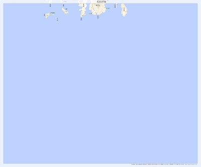 533370 松江 （まつえ Matsue）, 地形図