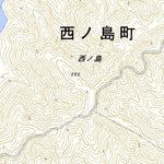 543310 浦郷 （うらごう Urago）, 地形図