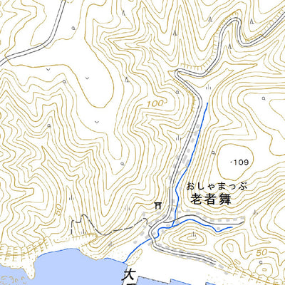 644435 仙鳳趾 （せんぽうじ Sempoji）, 地形図