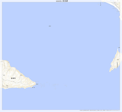 644436 尻羽岬 （しりはみさき Shirihamisaki）, 地形図