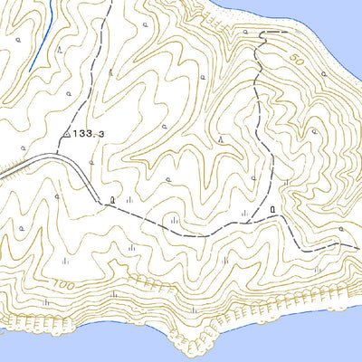 644436 尻羽岬 （しりはみさき Shirihamisaki）, 地形図