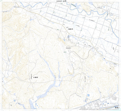 644441 山花 （やまはな Yamahana）, 地形図