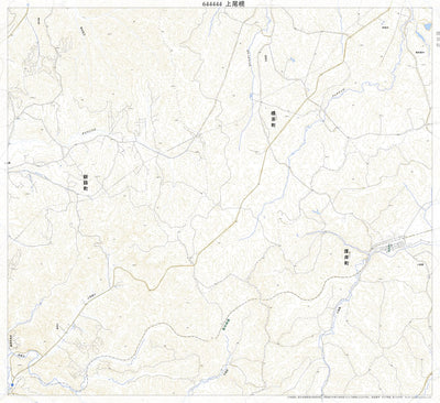 644444 上尾幌 （かみおぼろ Kamioboro）, 地形図