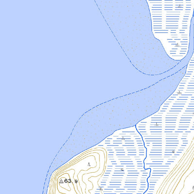 644447 厚岸湖 （あっけしこ Akkeshiko）, 地形図