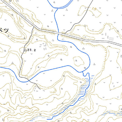 644465 中チャンベツ （なかちゃんべつ Nakachambetsu）, 地形図