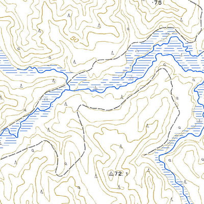 644465 中チャンベツ （なかちゃんべつ Nakachambetsu）, 地形図