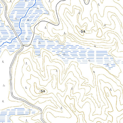 644466 別寒辺牛川中流 （べかんべうしがわちゅ Bekambeushigawachu）, 地形図