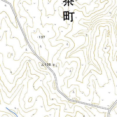644473 中久著呂 （なかくちょろ Nakakuchoro）, 地形図