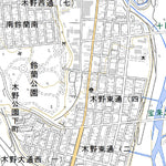 644331 帯広北部 （おびひろほくぶ Obihirohokubu）, 地形図