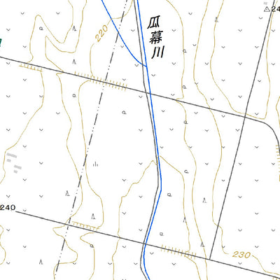 644350 瓜幕 （うりまく Urimaku）, 地形図