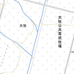 644351 中士幌 （なかしほろ Nakashihoro）, 地形図