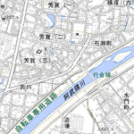 564003 郡山 （こおりやま Koriyama）, 地形図