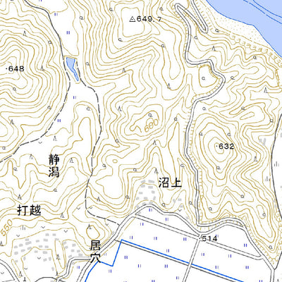 564010 原 （はら Hara）, 地形図