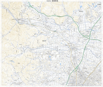 564012 磐梯熱海 （ばんだいあたみ Bandaiatami）, 地形図