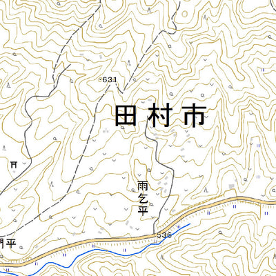 564015 常葉 （ときわ Tokiwa）, 地形図