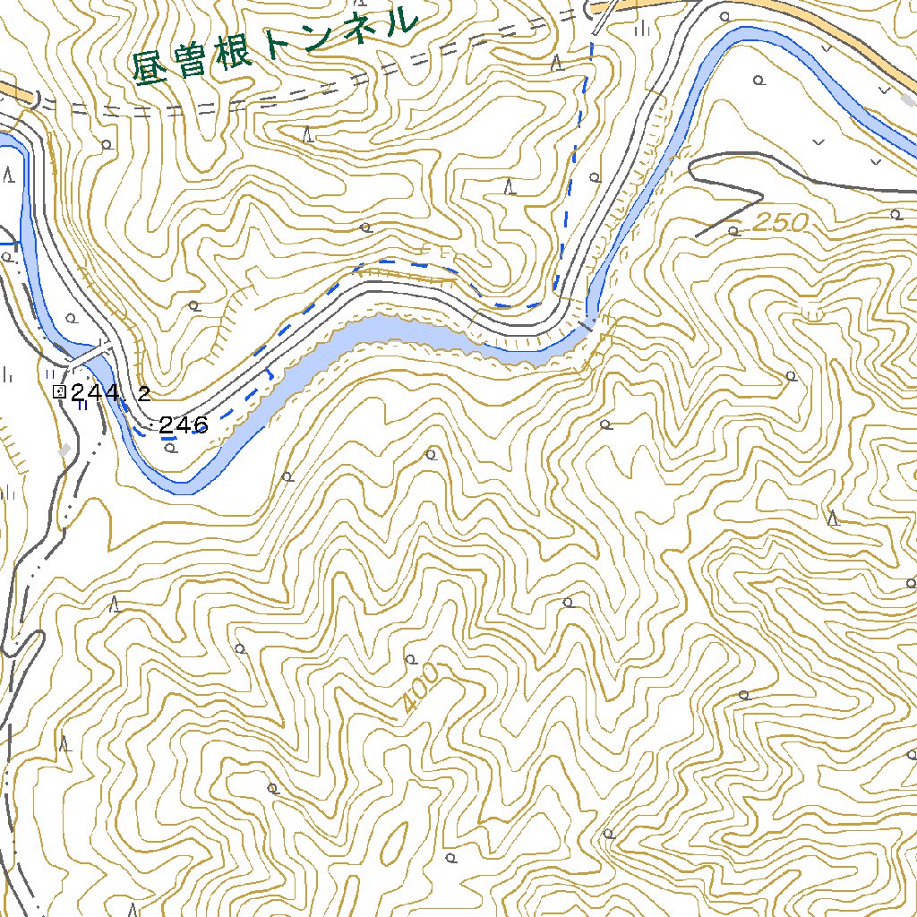 平地　島 564026 下津島 （しもつしま Shimotsushima）, 地形図 Map by Pacific