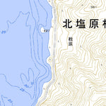 564040 桧原湖 （ひばらこ Hibarako）, 地形図