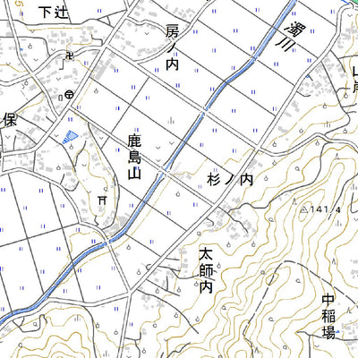 564043 福島南部 （ふくしまなんぶ Fukushimanambu）, 地形図