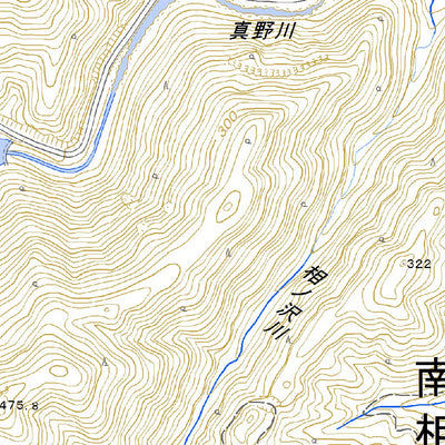564046 磐城草野 （いわきくさの Iwakikusano）, 地形図