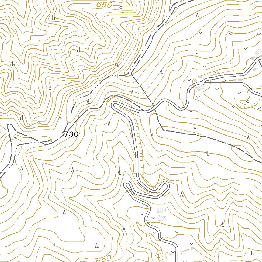 564055 霊山 （りょうぜん Ryozen）, 地形図 Map by Pacific Spatial 