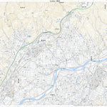 564064 桑折 （こおり Kori）, 地形図