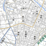 564064 桑折 （こおり Kori）, 地形図