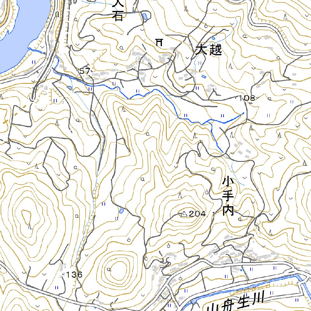 564065 舟生 （ふにゅう Funyu）, 地形図 Map by Pacific Spatial Solutions, Inc ...