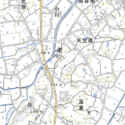 564067 新地 （しんち Shinchi）, 地形図