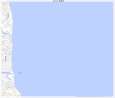 564140 南海老 （みなみえび Minamiebi）, 地形図