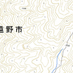 594103 上宮守 （かみみやもり Kamimiyamori）, 地形図