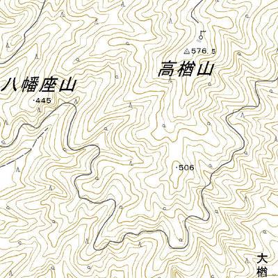 594104 土淵 （つちぶち Tsuchibuchi）, 地形図